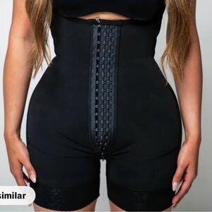 High-Waisted Black Women's Shorts